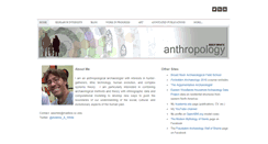 Desktop Screenshot of andywhiteanthropology.com